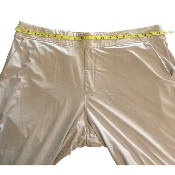 Athleta Brooklyn Ankle Pant Cream Lightweight Pockets Travel Stretch size 22 - Picture 10 of 10